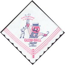 #SOZ037 -  Squirt Glow-Ball Advertising Napkin