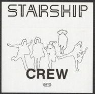 #MUSIC048  - 1985 Starship Cloth OTTO Backstage Pass from the Deep in the Hoopla Album Tour
