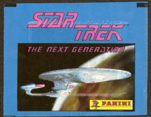 #ZZA092 - Pack of Panini Star Trek The Next Generation Stickers