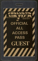 #MUSIC483 - 1987 Stryper Laminated Backstage Pass from the To Hell with the Devil Tour
