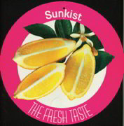 #SIGN042 - Large Sunkist Store Spinner Sign