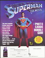 #ZZA019 - 1978 Topps Superman 1 Sell Sheet