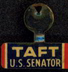 #PL155 - Early Rare Robert Taft Lapel Pin
