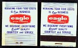 #TM043 - Full Unused Pack of Eagle Supermarkets Matches 