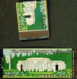 #TM044 - Full Unused Pack of The White Drum Tea Room Matches