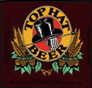 #ZLBE032 - Top Hat Beer Label