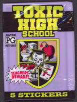 #ZZA171 - Pack of Topps Toxic High Trading Cards