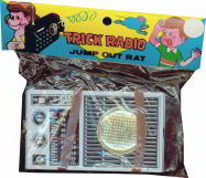 #TY138 - Lithographed Japanese Trick Radio in Original Package