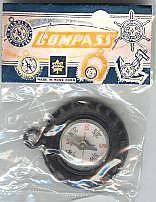 #TY097 - Group of 4 Toy Compasses in Original Packages