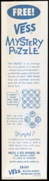 #SOZ038 -  Vess Soda Mystery Bottle Cap Puzzle Giveaway