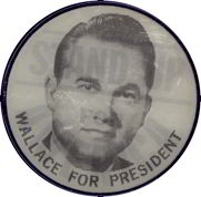 #PL173 -  George Wallace “Stand Up for America” Flasher Pin