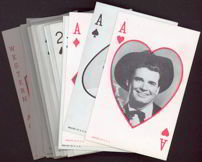 #ZZA112 Exhibit Supply Playing Card Cowboy Card (price is per card)