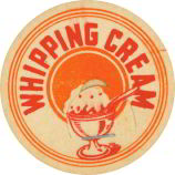 #DC046 - Beautiful Whipping Cream Milk Bottle Cap