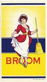 #ZLB003 - Lady Broom Label