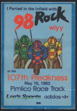 ##MUSICBP1185 - May 15, 1982 107th Preakness Radio OTTO Pass - As low as $2.50 Each