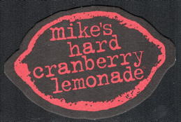 #TMSpirits122 - Group of 5 Mike's Hard Cranberry Lemonade Coaster