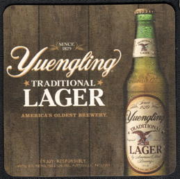 #TMSpirits125 - Yuengling Light and Yuengling Traditional Lager Beer Coaster