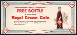 #SOZ138 - Royal Crown Coupon for a Free Bottle