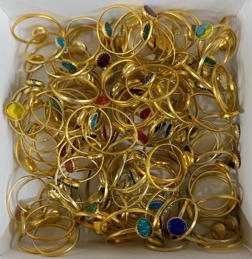 #TY948 - Group of 140 Dimestore Rings