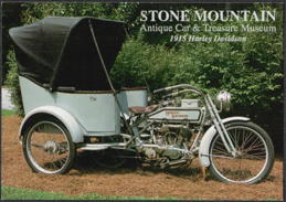 #BGTransport563 - Stone Mountain Museum Harley Davidson Postcard