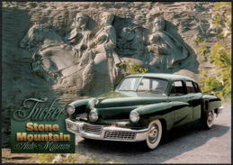 #BGTransport566 - Stone Mountain Museum Tucker automobile Postcard