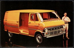 #BGTransport574 - 1972 Ford Econoline Postcard
