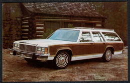 #BGTransport589 - 1979 Ford LTD Country Squire Advertising Postcard