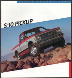 #BGTransport192 - Dealer Showroom Catalog for the 1986 Chevrolet S-10 Pickup