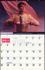 #CC268 - Unused 1987 Coca Cola Calendar