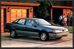 #BGTransport591 - 1987 Ford Taurus Postcard