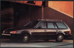 #BGTransport579 - 1987 Mercury Lynx Wagon Postcard