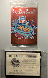 #BHSports150 - Rare Factory Sealed Limited Edition Card Set with Official Certificate - 1996 NFL Draft Day