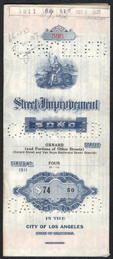 #ZZStock200 - City of Los Angeles Street Improvement Bond