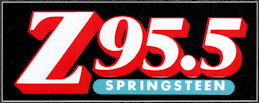 ##MUSICBQ0207 - Z95.5 Radio - Bruce Springsteen Bumper Sticker