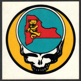 ##MUSICGD2076 - Grateful Dead Goes to New York Tour Sticker/Decal
