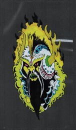 ##MUSICGD2078 - Warrior Grateful Dead Tour Sticker/Decal