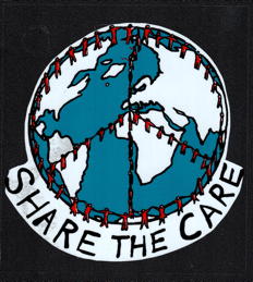 ##MUSICGD2201 - Share the Care Grateful Dead Tour Sticker/Decal
