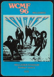 ##MUSICBP2271 Journey 1983 Radio Cloth Backstage Pass Holleder Stadium