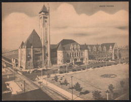 #UPaper228 - Huge "Super Post Card" - St. Louis Union Station