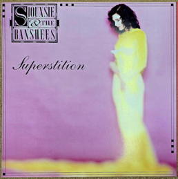 ##MUSICBQ0259 - Two-Sided Siouxsie & The Banshees Record Store Sign - Superstition Sign