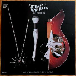 ##MUSICBQ0264 - Two-Sided The Who Record Store Sign - Join Together Album