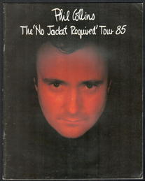 ##MUSICBQ0270 - Phil Collins 1985 No Jacket Required Tour Book
