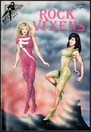 ##MUSICBQ0272 - January 1991 Rock Fantasy Comic - Paula Abdul and Samantha Fox
