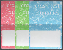 ##MUSICBP2187  - Set of 3 Rare Crash Test Dummi...