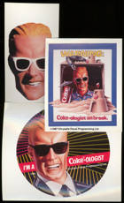 #CC278- Group of 3 Different Max Headroom Stickers