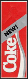 #CC432 - Coca Cola Bottle Hanger from the Introduction of New Coke in 1985