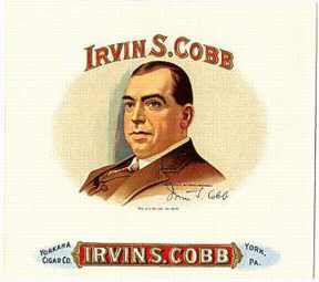 #ZLSC002 - Irvin S. Cobb Cigar Box Label