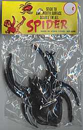 #HH020 - Group of 4 Large Trick Suction Spiders