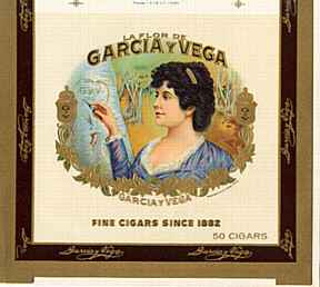 #ZLSC003 - Garcia y Vega Cigar Box Label