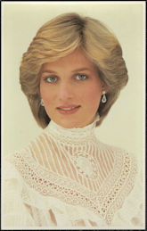 #PL419.05 - Royal Family Sovereign Series No.4 Postcard - Princess Diana